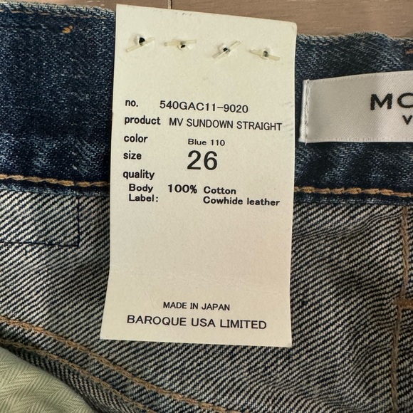 Women’s MOUSEY Blue Jeans- NWT - Picture 4 of 6